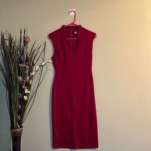 Almost Famous Sleeveless Dress With Slit on lower backside| Size: M